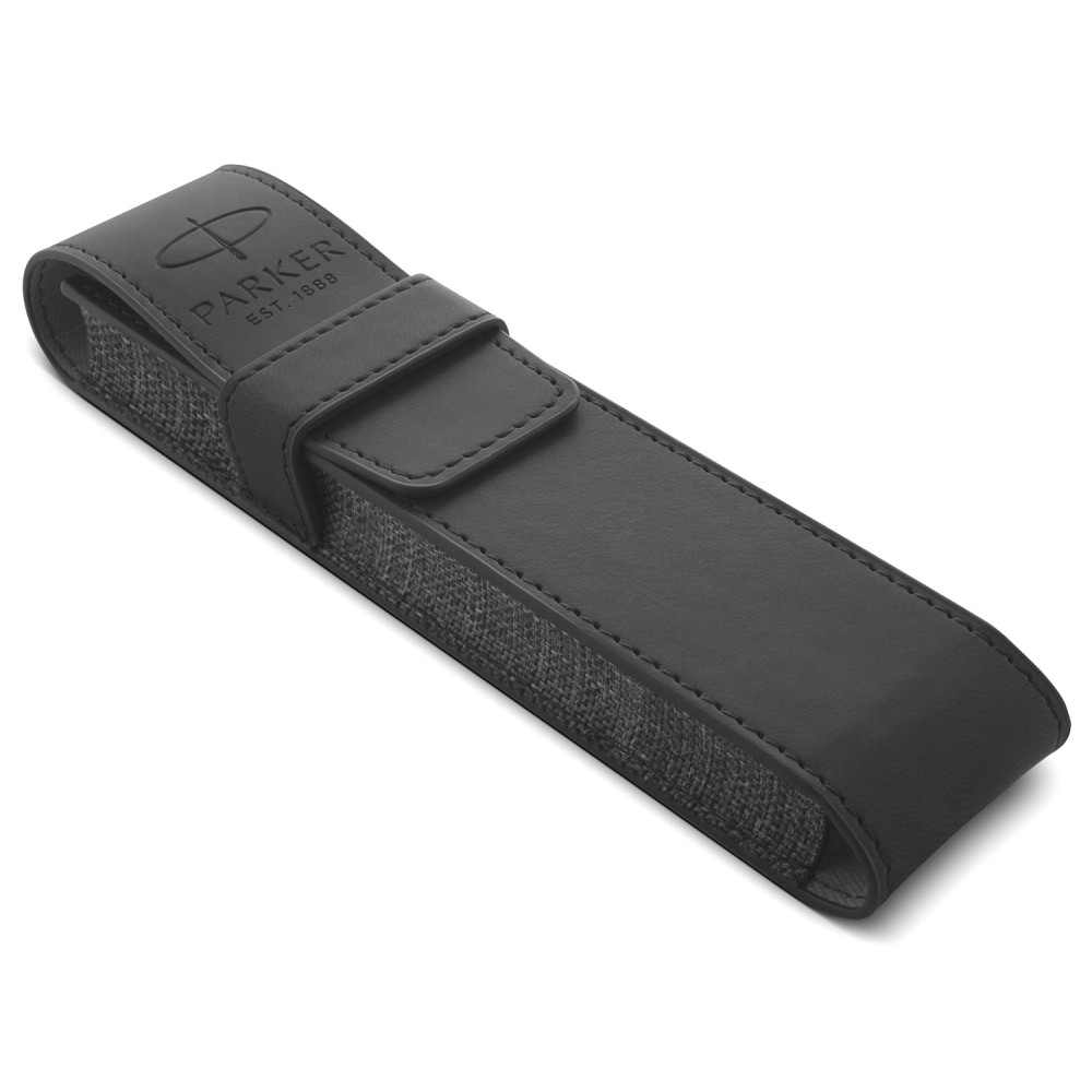 Набор Parker 2020: ручка перьевая Parker IM Core F321, Black CT (Перо M) + чехол для ручки