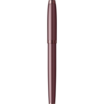 Ручка перьевая Parker IM Monochrome F328, Burgundy PVD (Перо M)